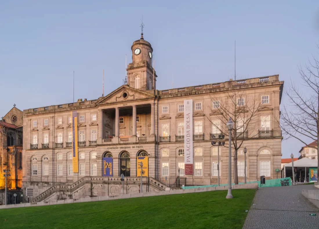 The neoclassical Palacio da Bolsa, Porto’s 19th-century stock exchange palace